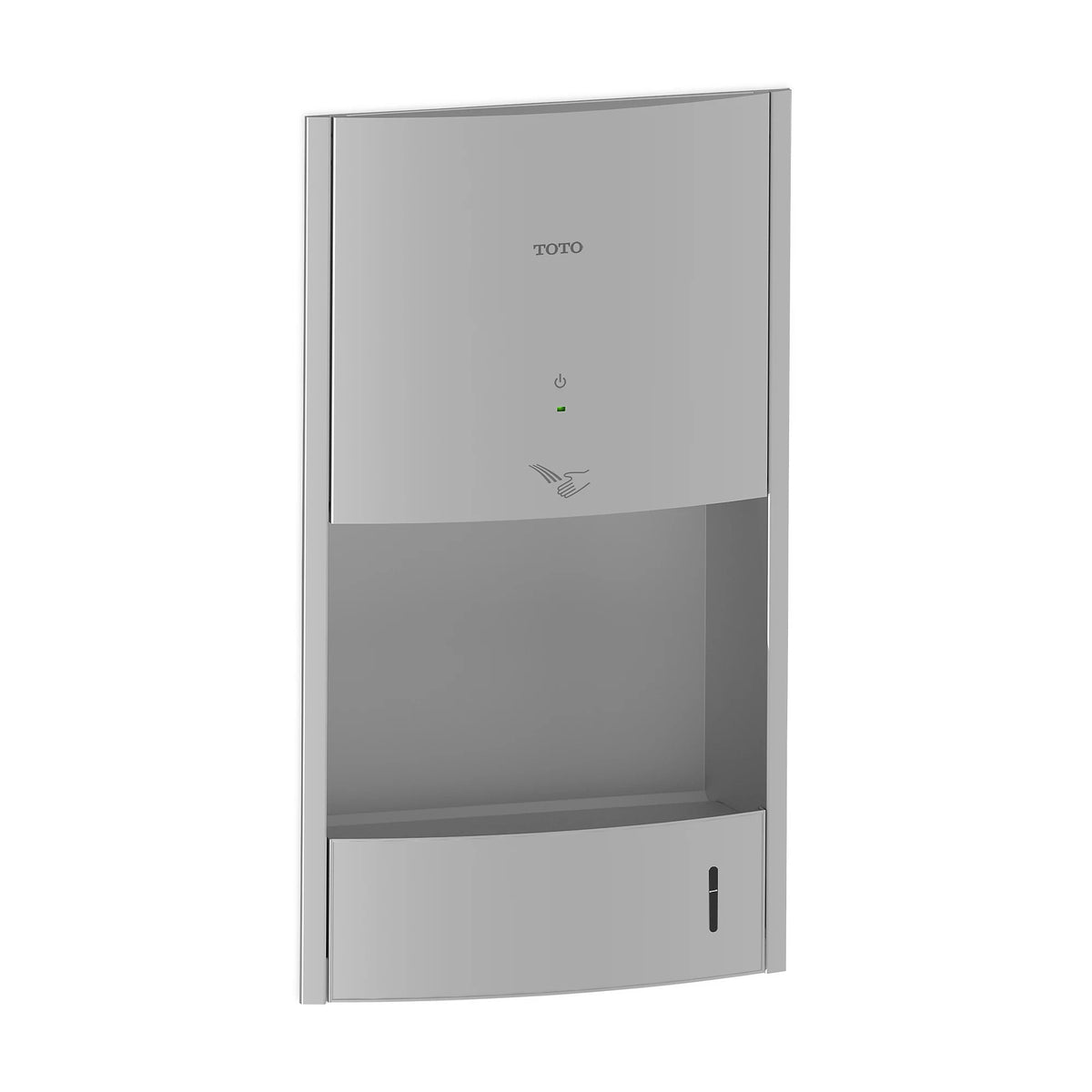 TOTO Clean Dry High-Speed Hand Dryer, Concealed In-Wall, Stainless Steel - HDR111#SS