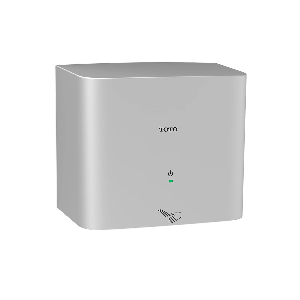 TOTO Clean Dry High-Speed Hand Dryer, Exposed, Aluminum, Silver - HDR130#SV