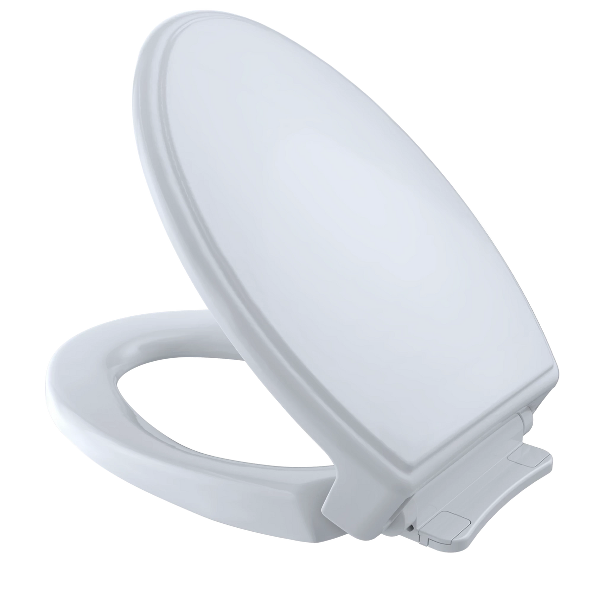 TOTO Traditional SoftClose Toilet Seat, Elongated, Cotton White - SS154#01