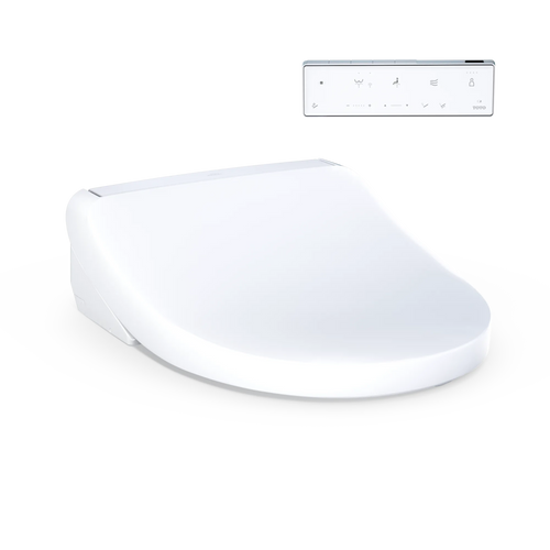 TOTO WASHLET KS5 Electronic Bidet Seat, Round, Cotton White - SW3215#01