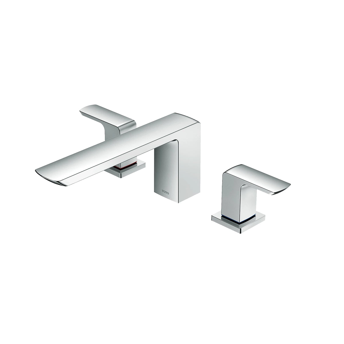 TOTO GR Three-Hole Roman Tub Filler Trim, Polished Chrome (Requires Rough-In TBN01201U) - TBG02201U#CP
