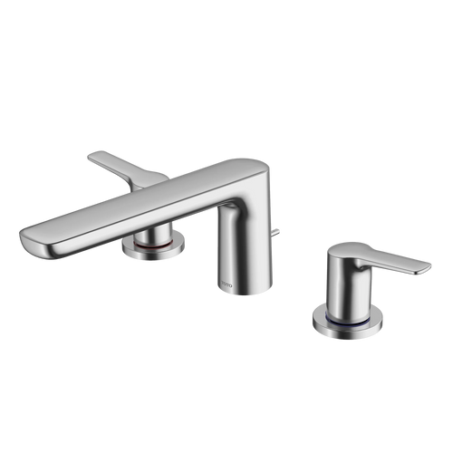 TOTO GS Three-Hole Roman Tub Filler Trim, Polished Chrome (Requires Rough-In TBN01201U) - TBG03201U#CP