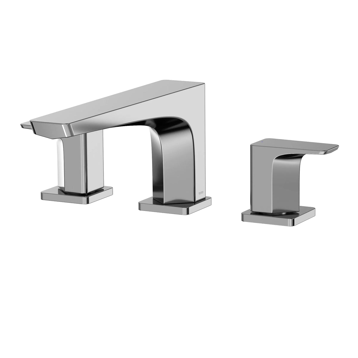 TOTO GE Three-Hole Roman Tub Filler Trim, Polished Chrome (Requires Rough-In TBN02201U) - TBG07201U#CP