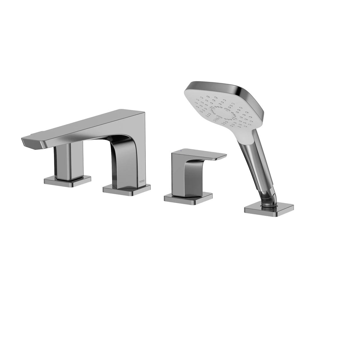 TOTO GE Four-Hole Roman Tub Filler Trim, Polished Chrome (Requires Rough-In TBN02203U) - TBG07202U#CP