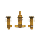 TOTO Three-Hole Roman Tub Filler Rough-In Valve for GE, GM, GB and GF Tub Fillers (Rough-In Tubes Sold Separately) - TBN02201U
