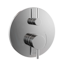 TOTO G Series Pressure Balance Shower Valve Trim with Diverter, Round, Polished Chrome (Requires Rough-In TSPVM) - TBV01802U