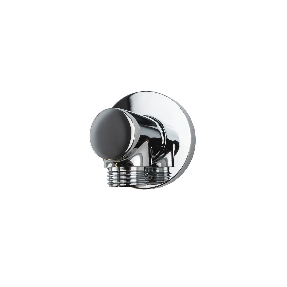TOTO Wall Outlet - Round, Brushed Nickel - TBW01014U#BN
