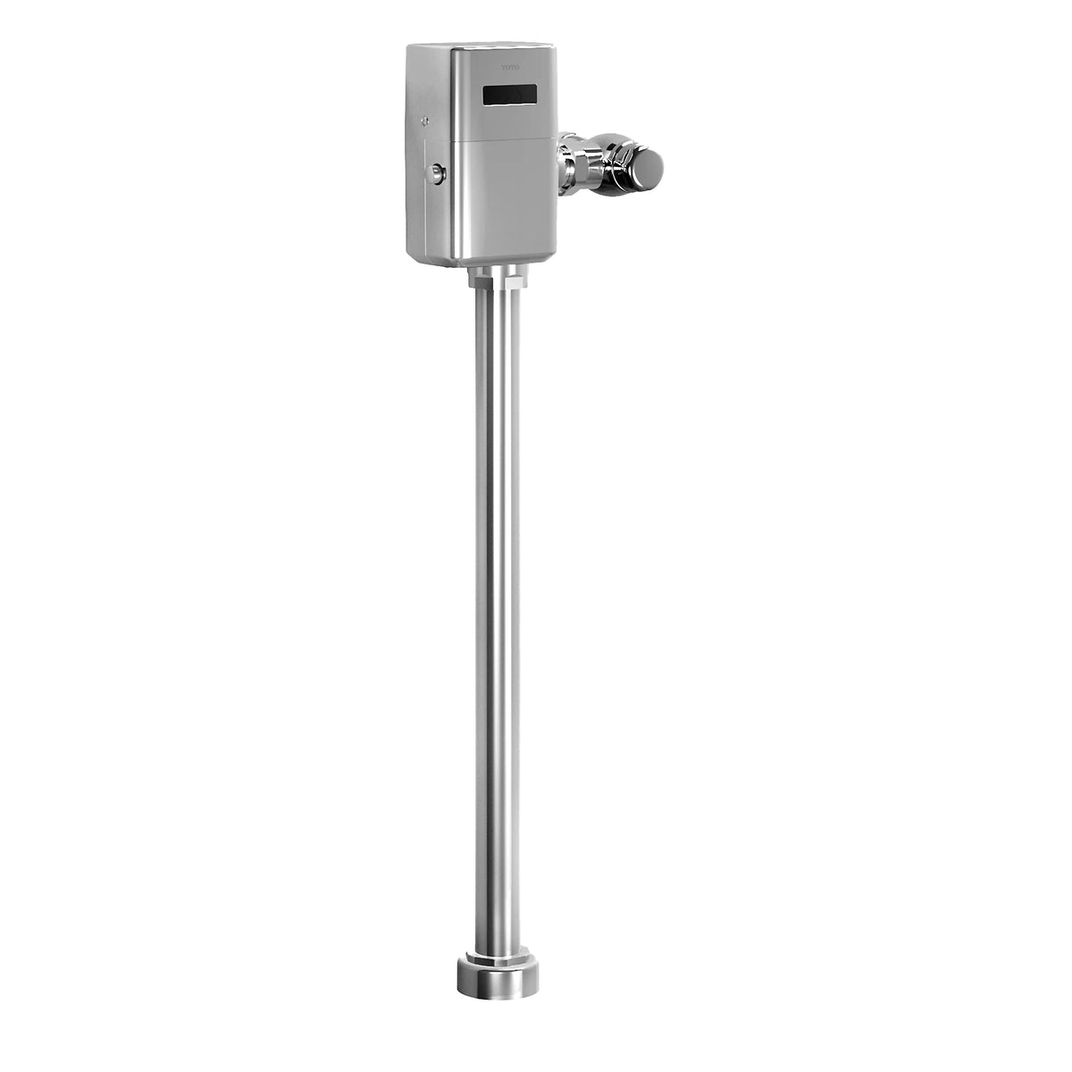TOTO ECOPOWER Touchless Toilet Flush Valve, 1.0 GPF, Exposed for 24-1/2" Vacuum Breaker Tube, i Series IoT with LoRa Card, with 1-1/2" Top Spud Vacuum Breaker Set (24-1/2" Tube), Polished Chrome - TET6UBi432#CP