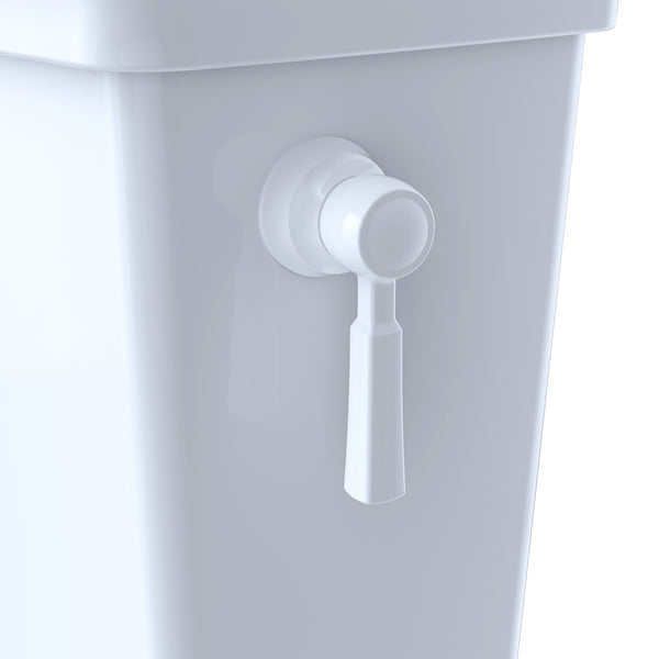 TOTO Trip Lever for Promenade II 1.28 and Eco Guinevere CST814/ST404E/CST974E, Cotton White - THU458#01