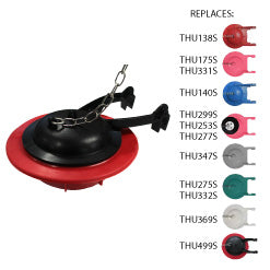 TOTO 3" Universal Toilet Flapper for Toilets - THU500S