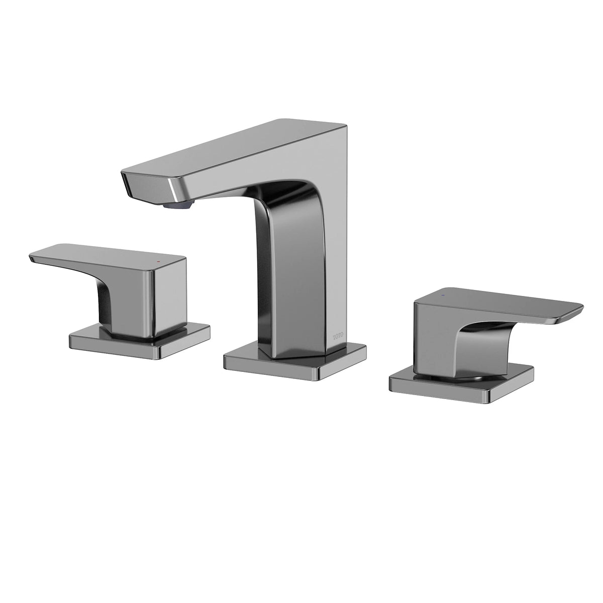 TOTO GE Widespread Bathroom Faucet, 1.2 GPM, Polished Nickel - TLG07201U#PN
