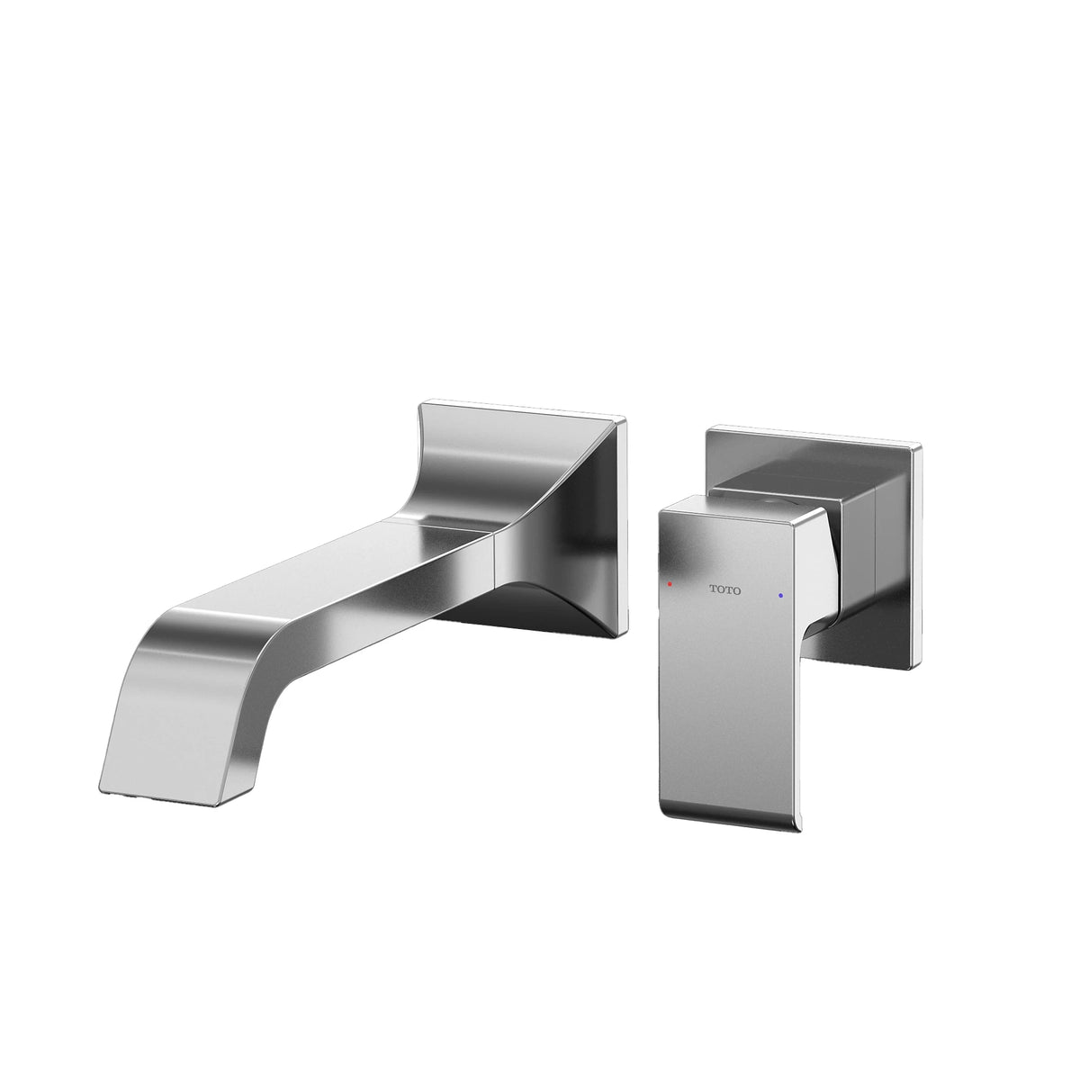 TOTO GC Wall-Mount Bathroom Faucet, Long Spout, 1.2 GPM, Polished Chrome - TLG08308U#CP