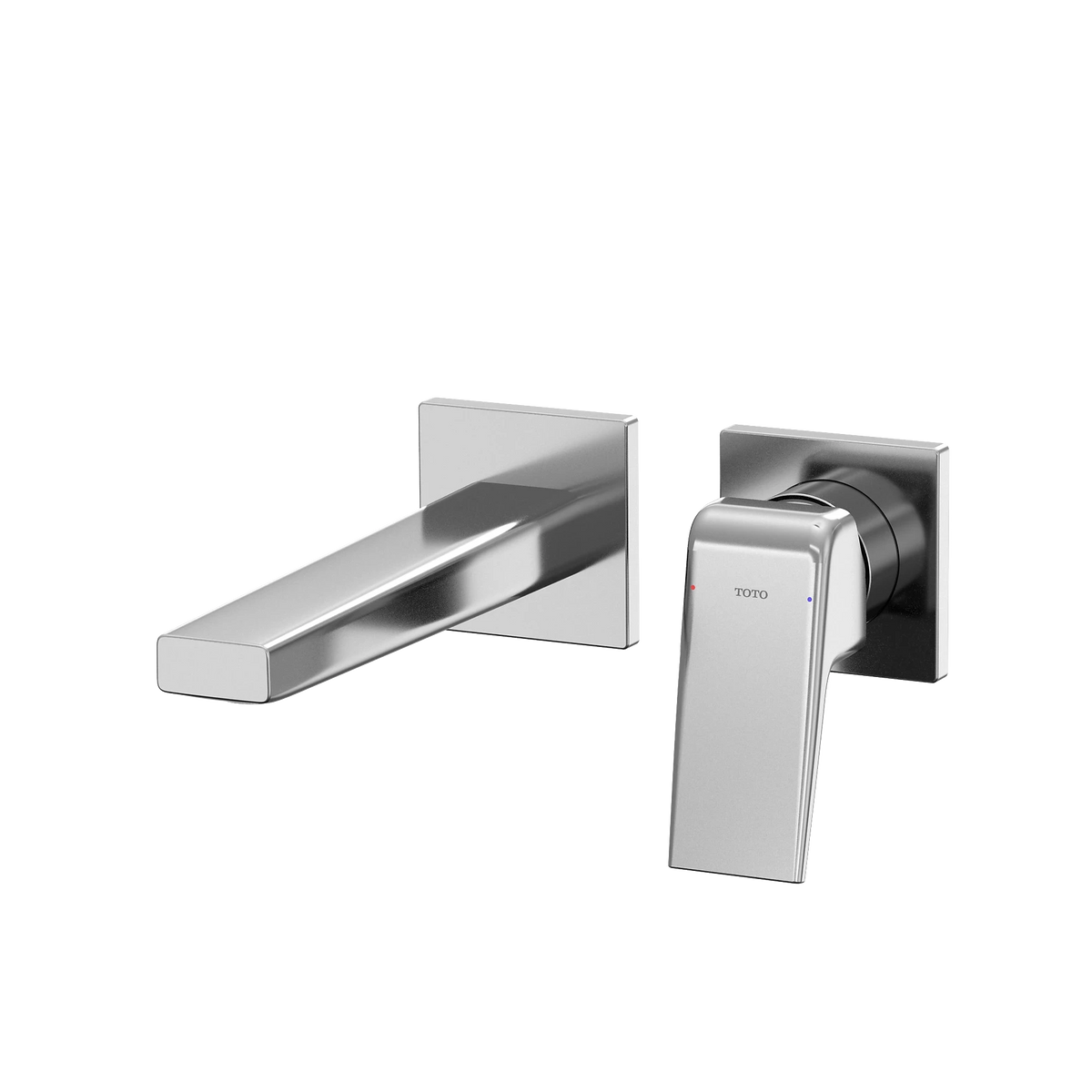 TOTO GB Wall-Mount Bathroom Faucet, Short Spout, 1.2 GPM, Polished Chrome - TLG10307U#CP