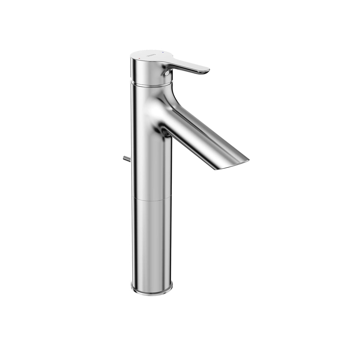 TOTO LB Single-Handle Semi-Vessel Bathroom Faucet, 1.2 GPM, Polished Chrome - TLS01304U#CP