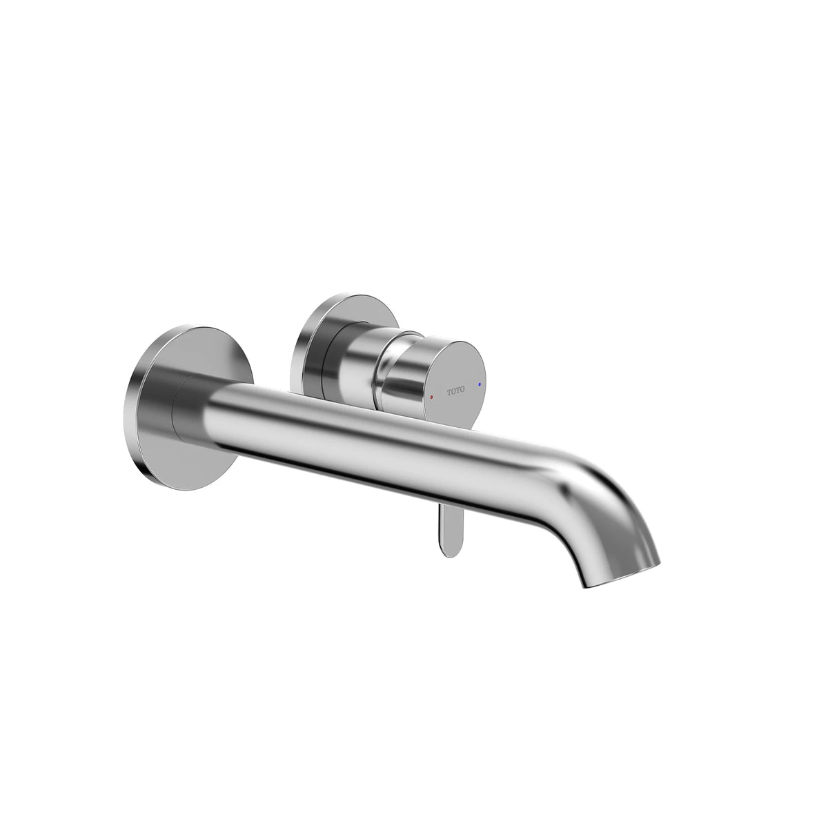 TOTO LB Wall-Mount Bathroom Faucet, Long Spout, 1.2 GPM, Polished Chrome - TLS01310U#CP