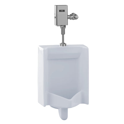 TOTO Commercial Washout Urinal, 0.5 GPF, Top Spud, Cotton White - UT447E#01