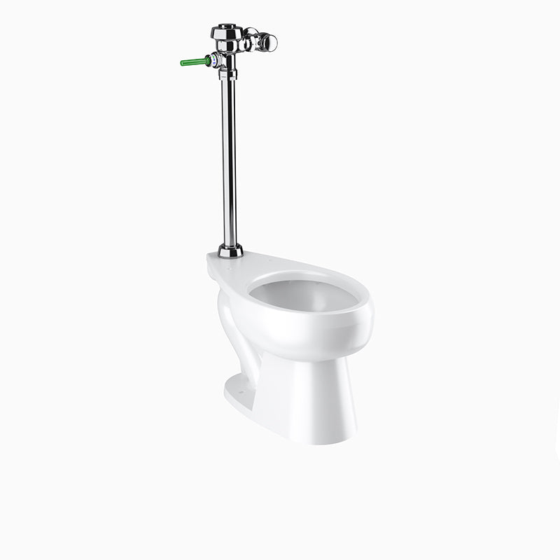 Sloan WETS-2002.1020 Water Closet Combo, ST-2009 Floor-Mounted Top Spud with WES 115