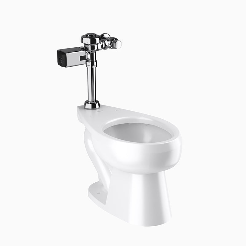 Sloan WETS-2002.1420 Water Closet Combo, ST-2009 Floor-Mounted Top Spud with Sloan 111