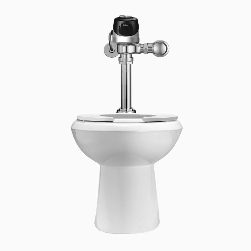 Sloan WETS-2002.1303 Water Closet Combo, ST-2009 Floor-Mounted Top Spud with ECOS 111