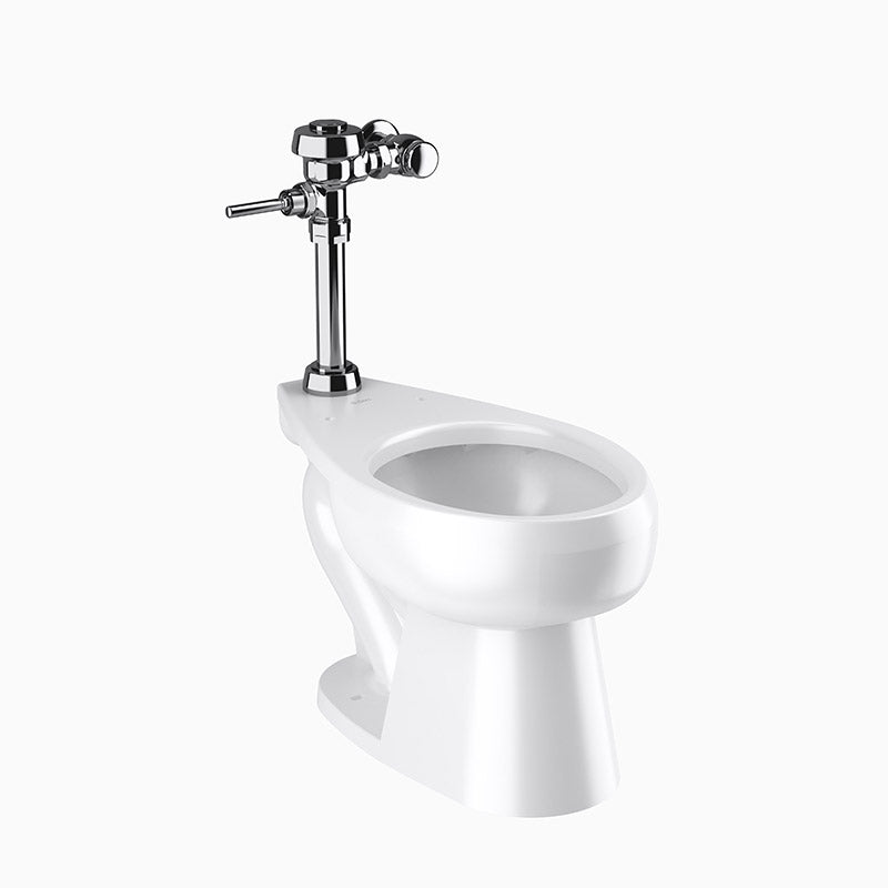 Sloan WETS-2020.1001 Water Closet Combo, ST-2029 Floor-Mounted Top Spud with Royal 111-1.28