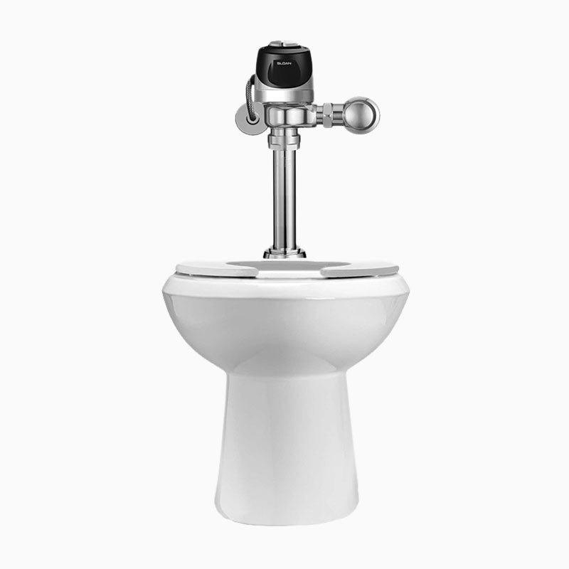 Sloan WETS-2022.1303 Water Closet Combo, ST-2029 Floor-Mounted Top Spud with ECOS 111