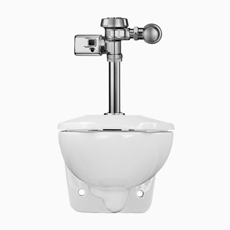 Sloan WETS-2450.1402 Water Closet Combo, ST-2459 Wall-Mounted Top Spud with Royal 111-1.28