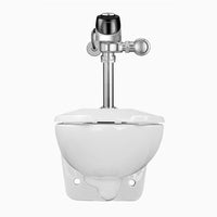 Sloan WETS-2451.1411-BPL Water Closet Combo, ST-2459 Wall-Mounted Top Spud with ECOS 111-1.1