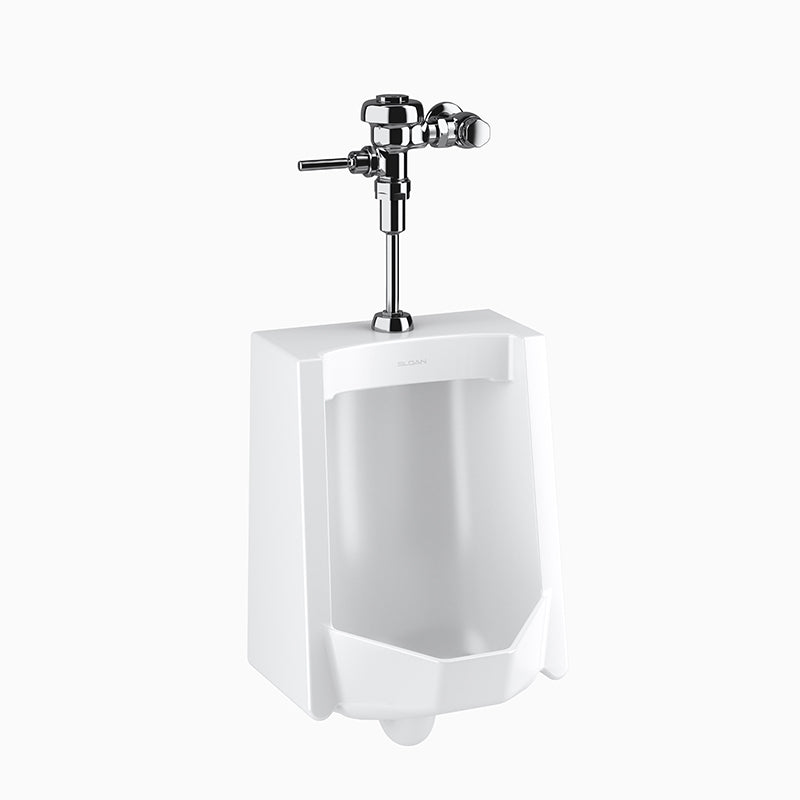 Sloan WEUS-1005.1010 Urinal Combo, SU-1009 Top Spud with Sloan 186-0.5 (0.5 gpf)