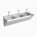 Sloan ESS-2300-C-BDT 3-Station Scrub Sink, Station 1.5 gpf Option GPM Option LAM Left of Valve Inlet
