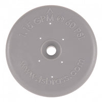 T&S Brass 001121-45 B-0107 Spray Valve Spray Face, Gray 