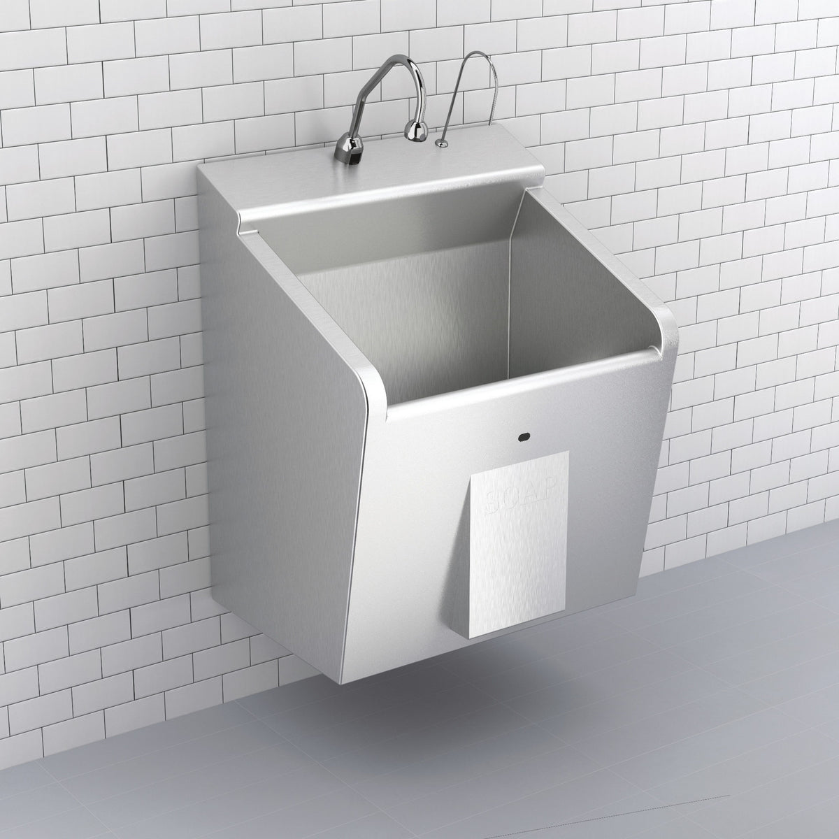 Sloan ESS3100-C 1 Station Scrub Sink Knee Oper 3850201 3850201