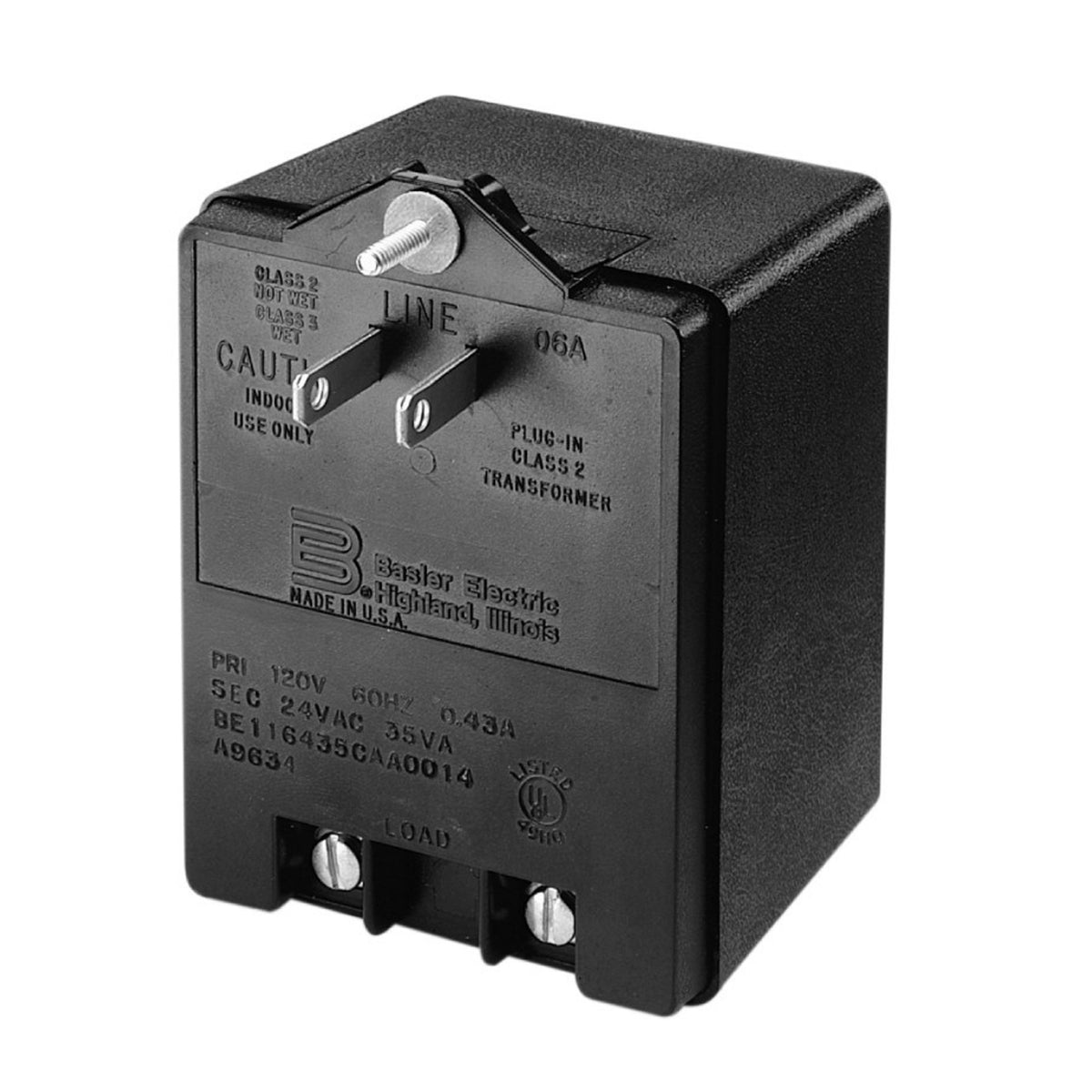 Sloan 120V Transformer Plug Type 365879