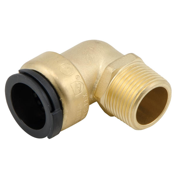 Watts 1/2" CTS x 1/2" NPT Quick-Connect Male Elbow