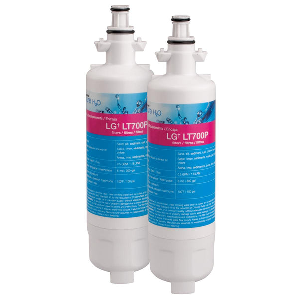 Watts L-3-2 LG Refrigerator Replacement Filter Crtg, 2Pk