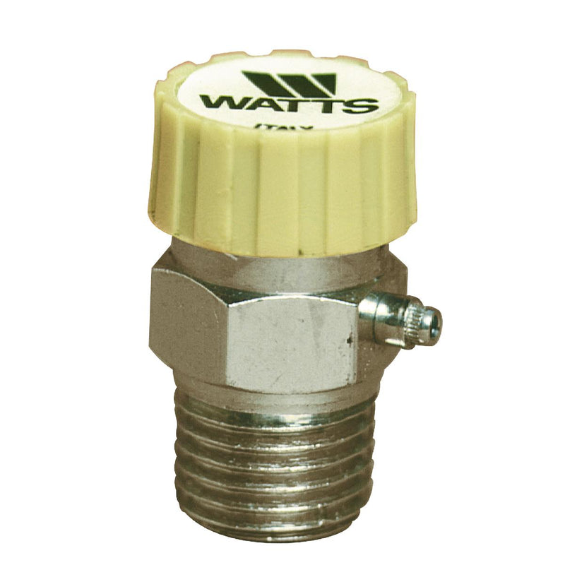 Watts HAV 1/8 1/8" Auto. Air Vent, Ch Plated Brass Body