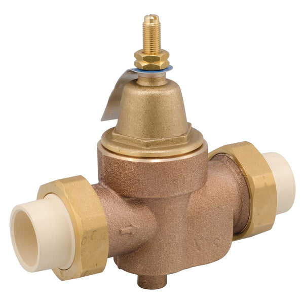 Watts LFN55BM1-DU-CPVC 3/4 Pressure Regulator for Plumbing