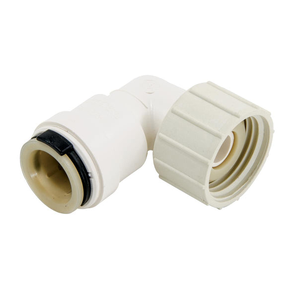 Watts 1/2" CTS x 3/4" FGHT Quick-Connect Fem Swivel Elbow