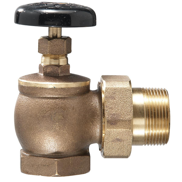 Watts RA-2-AP 3/4 3/4 In Brasssteam Radiator Angle Valve