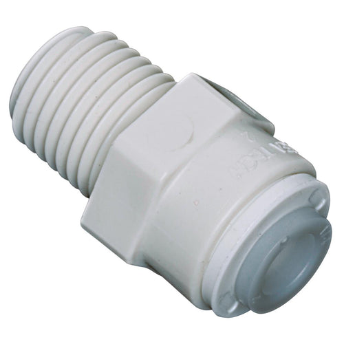 Watts 1001B-0404 1/4 Od X 1/4 In Nptf Plastic Male Connector