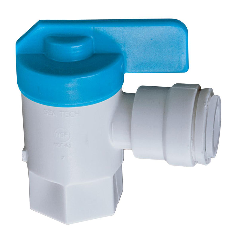 Watts 1053B-0404 1/4 Od X 1/4" Nptf Plastic Fem Angle Valve