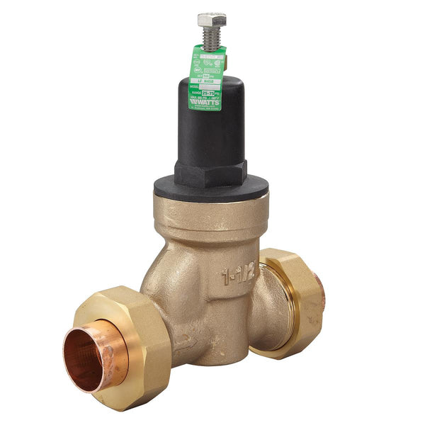 Watts LFN45B-DU-S 1 1/2 Pressure Regulator for Plumbing