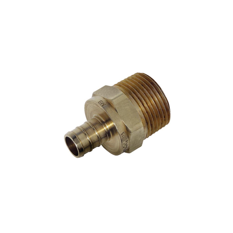 Watts 1/2 X 1/2 Mpt Crimpring Male THRD Adapter