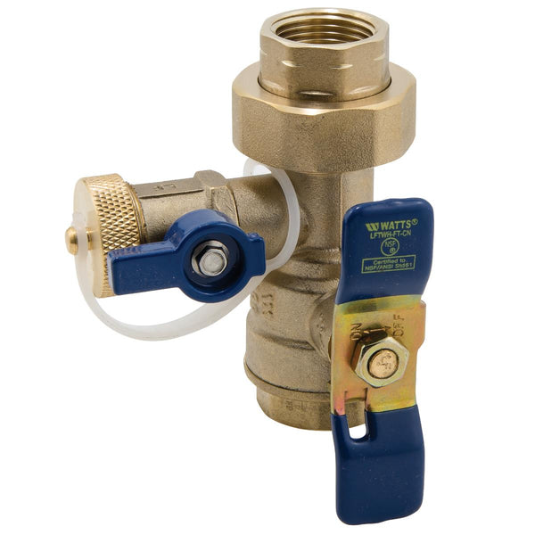 Watts 3/4" Tankless Water Heater Valve Set, Cold Water Valve