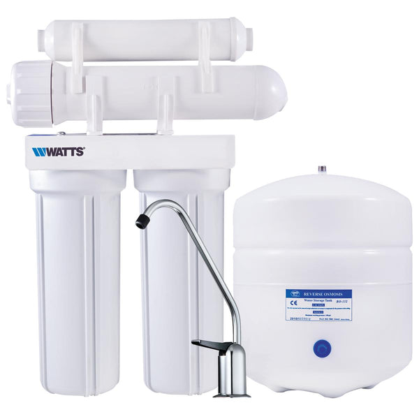 Watts PWRO4 Four Stage Reverse Osmosis System for Plumbing