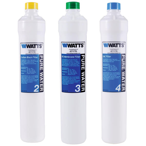 Watts PWFPKKCZW Kwik-Change Zero Waste Reverse Osmosis