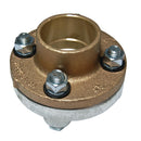 Watts 4" Dielectric Galv Iron Flange Pipe Fitting w/ Tail-pc
