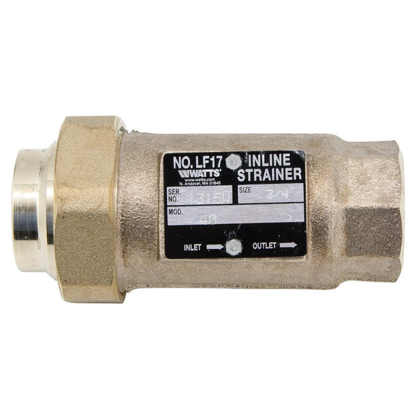 Watts LF17 3/4 Valve - Plumbing Equipment