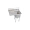 Elkay 14-1C18X24-L-18X 1 Comp. Sinks,