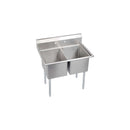 Elkay E2C20X20-0X 2 Comp. Sinks, 47X26 OA, 20X20X12 B, No