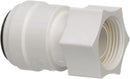 Watts CONN-F 15 MM X 3/4 GHT 15 MM x 3/4 IN GHT Plastic Quick-Connect Female Swivel Adapter